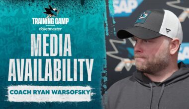 Media Availability: Warsofsky (9/17) | San Jose Sharks