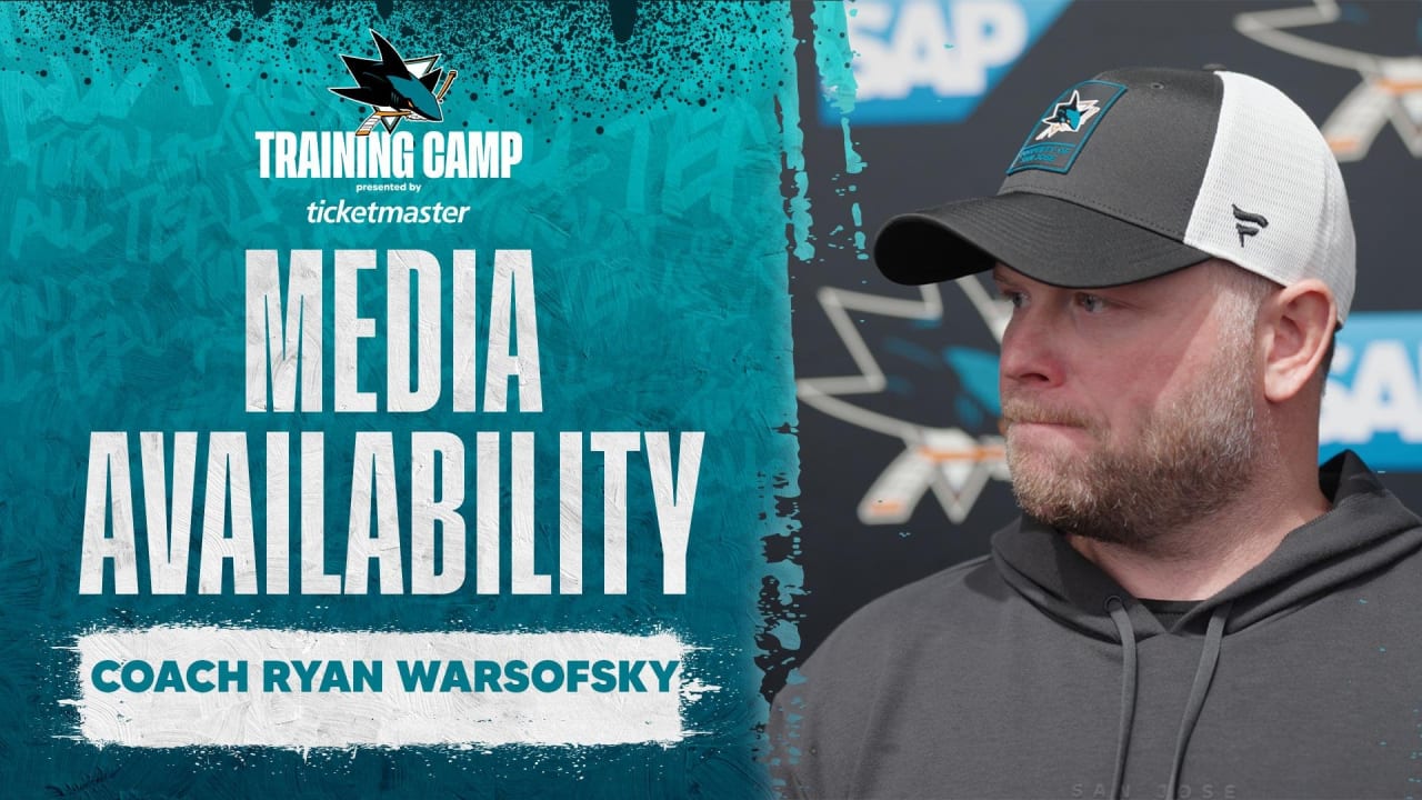 Media Availability: Warsofsky (9/17) | San Jose Sharks