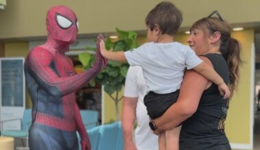 Spider-Man brings smiles to Northern California children battling serious illnesses