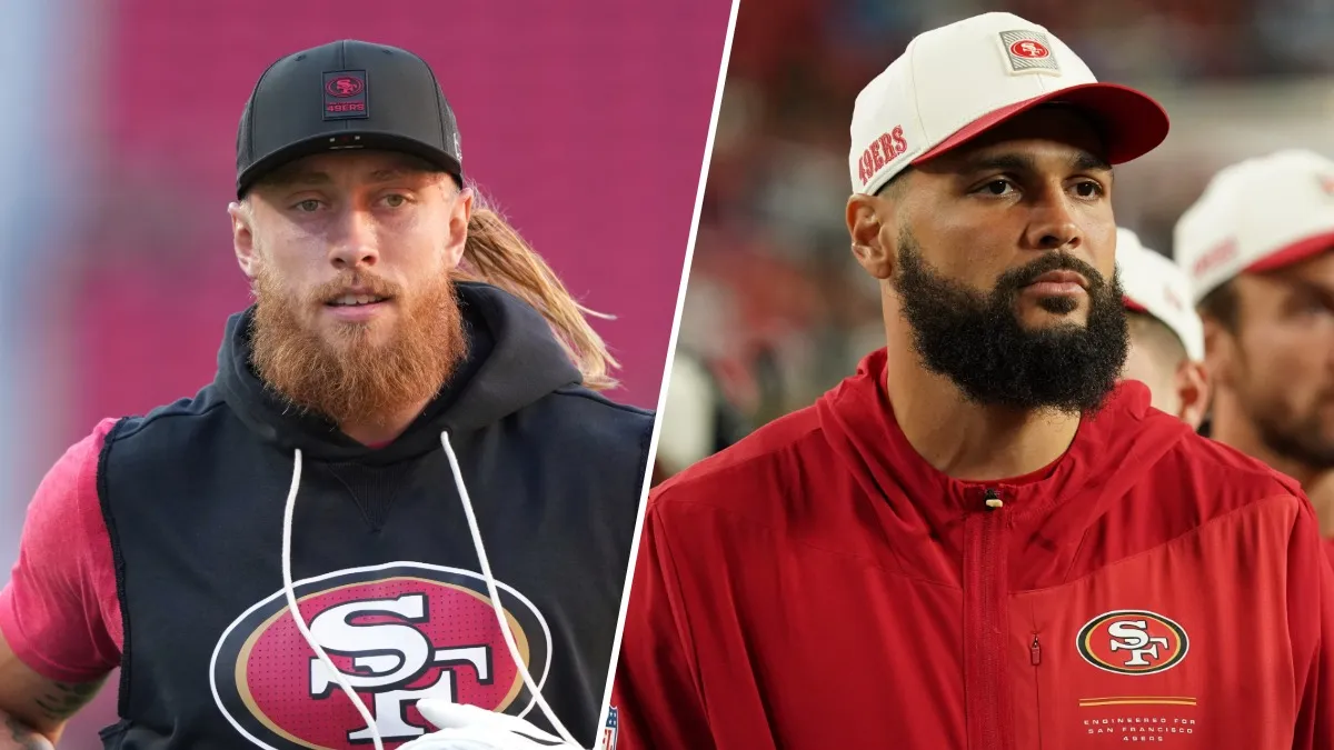 George Kittle explains how Mike Evans will help 49ers’ offense – NBC Sports Bay Area & California