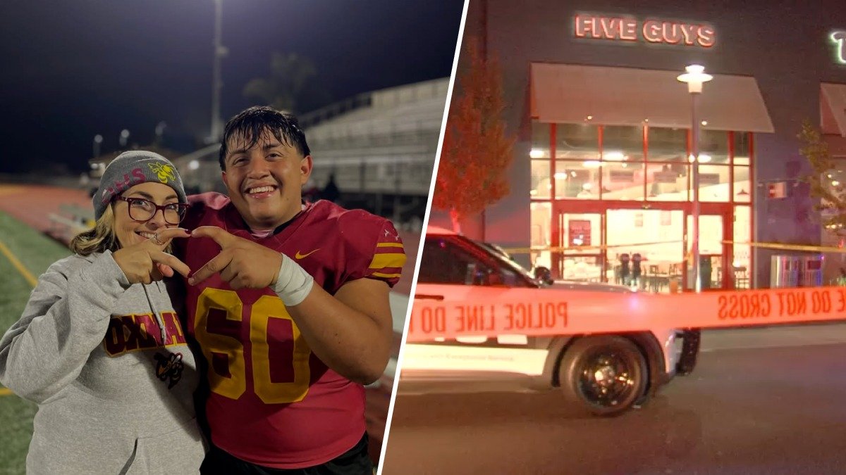 Mother of young man shot at Five Guys in Oxnard speaks out – NBC Los Angeles