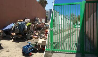 Encampment gone, but South LA neighbors still unhappy – NBC Los Angeles