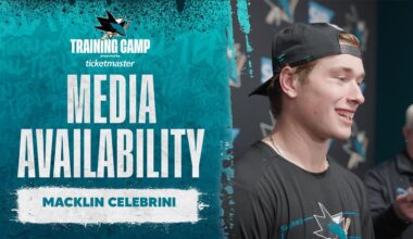 Media Availability: Celebrini (9/17) | San Jose Sharks