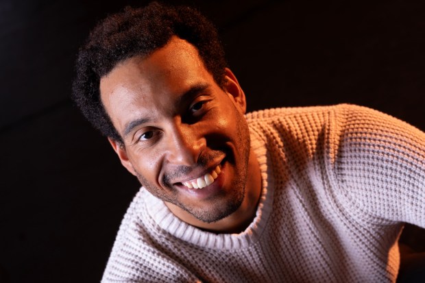 Darion Flores is a dancer with the local contemporary ballet dance company, The Rosin Box Project. He will be performing in the company's "Ghost Light" production in October. He's a classically trained dancer who has performed in other countries. Born in Connecticut, he now lives in La Mesa. In his day job, he works for the Redwood Family Care Network, overseeing a group home for the disabled. On this morning, he was just getting off from working through the night at one of the two group homes he oversees. (Nelvin C. Cepeda / The San Diego Union-Tribune