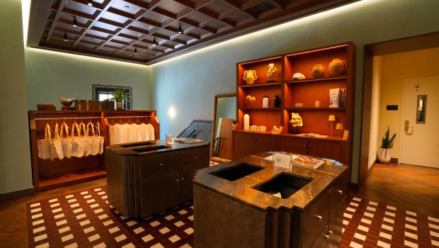 Just off the front lobby of The Guild Hotel in downtown San Diego on Tuesday, Sept. 1, 2026, is a small retail space.