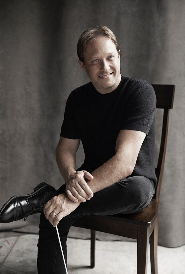 French conductor Ludovic Morlot, who makes his home in Los Angeles, will conduct the San Diego Symphony on Oct. 16 and 17. (Lisa Marie Mazzucco)