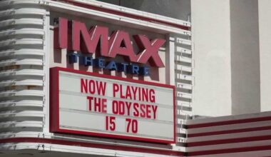 'The Odyssey' adds more IMAX 70mm showings in Sacramento