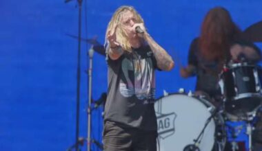 Underoath share live performance video of "Damn Excuses" from Long Beach, CA Warped Tour
