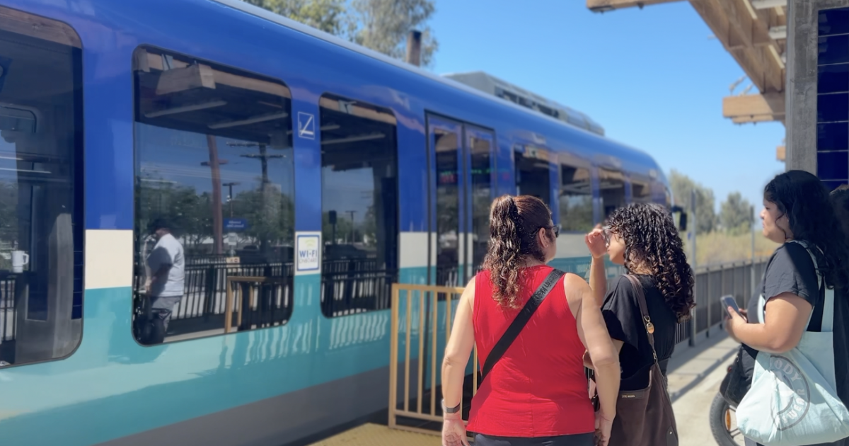 Escondido commuters turn to Sprinter train as gas prices hit $6.20 per gallon