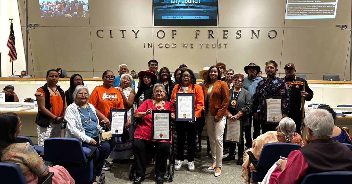 Fresno leaders proclaim ‘Native American Day’ as tribes gather in downtown