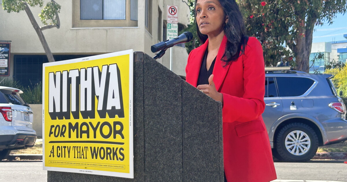 Democratic socialists endorse Raman in LA mayoral contest