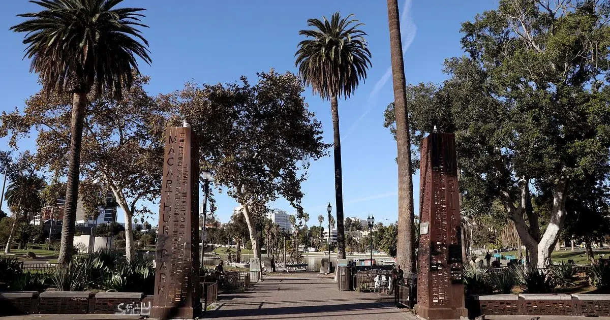 MacArthur Park fence