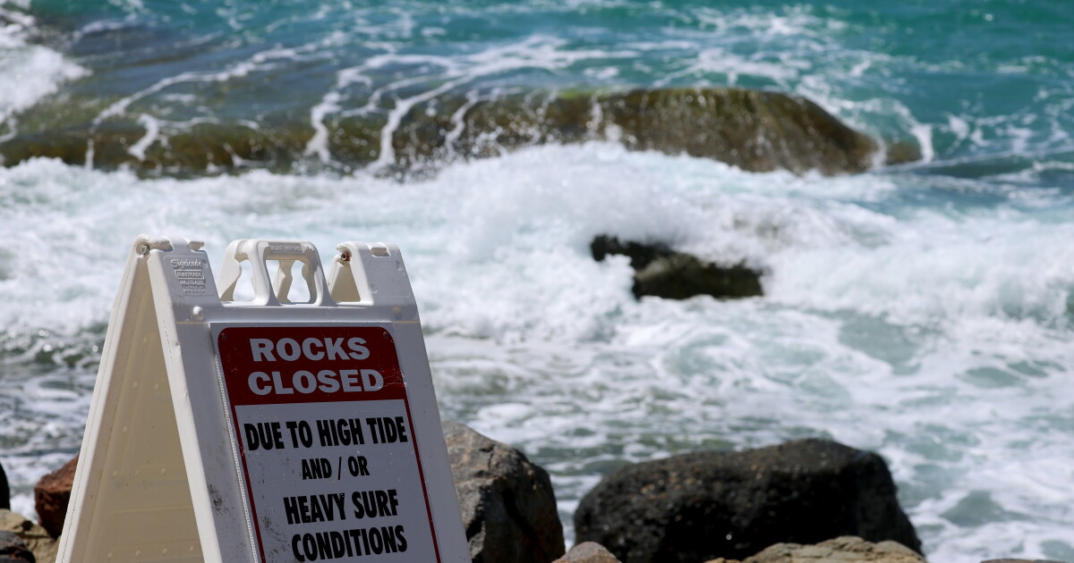 Southern California coastlines are reeling from the effects of Tropical Storm Marie