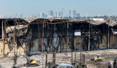 Boyle Heights warehouse company says it’s being unfairly scapegoated for fire and stench