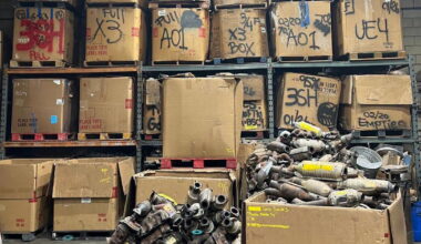 2,400 catalytic converters seized in $4.3-million L.A. and OC bust