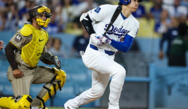 Shohei Ohtani gets a hit in his return, but Dodgers fall to the Padres