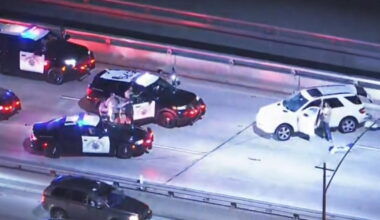 Driver of stolen Mercedes led police on slow-speed chase through L.A.