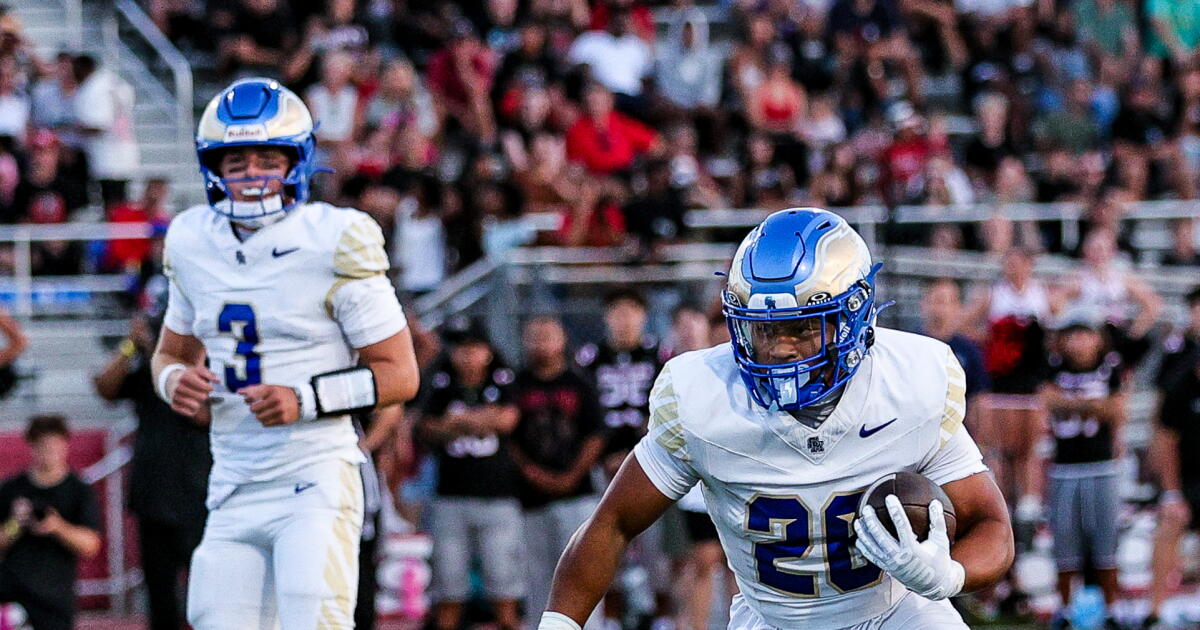 This week's top high school football games