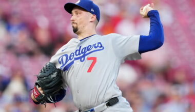 Blake Snell exits Dodgers' loss early because of injury