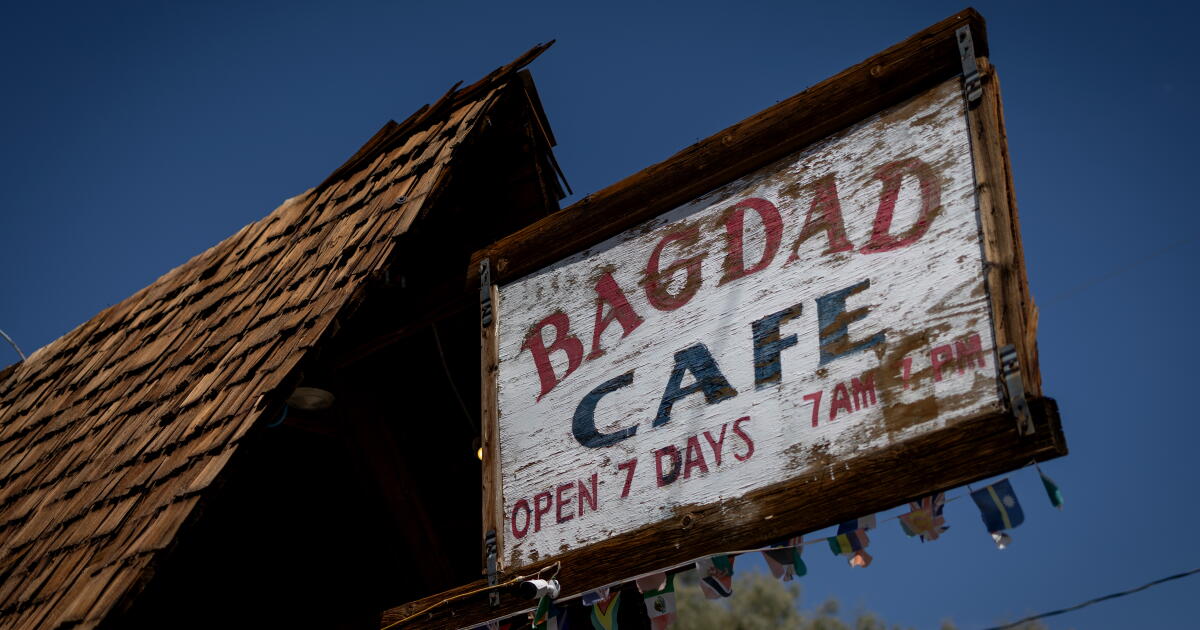 A California desert icon, the Bagdad Cafe on Route 66, is in limbo