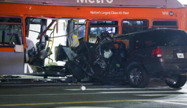 Woman was high when she plowed her SUV into a Metro bus, killing 2, prosecutors say