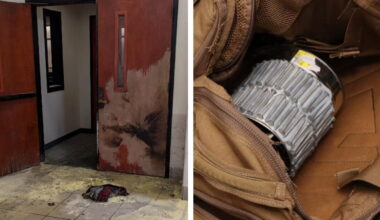 Courthouse bombing was retaliation for cops taking guns, man admits