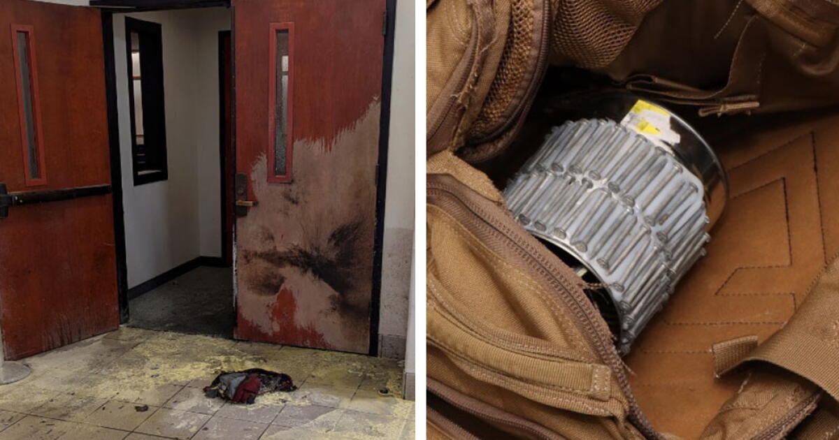 Courthouse bombing was retaliation for cops taking guns, man admits