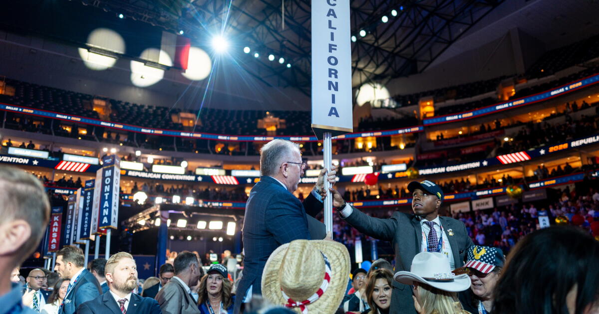 California Republicans walk tightrope as Trump jumps into campaigning