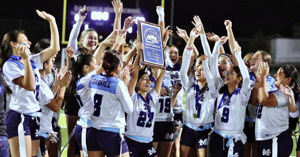 L.A. Marshall coach Shane Gerard finds new passion in flag football
