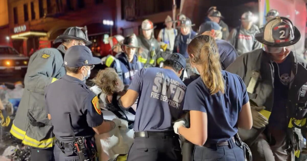 Man rescued from San Francisco garbage truck