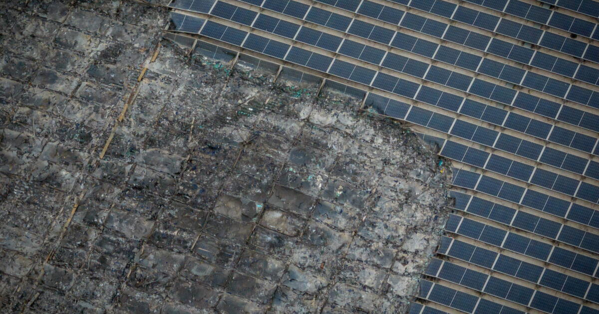 Boyle Heights fire result of ‘shoddy work’ by solar panel company, lawsuit claims