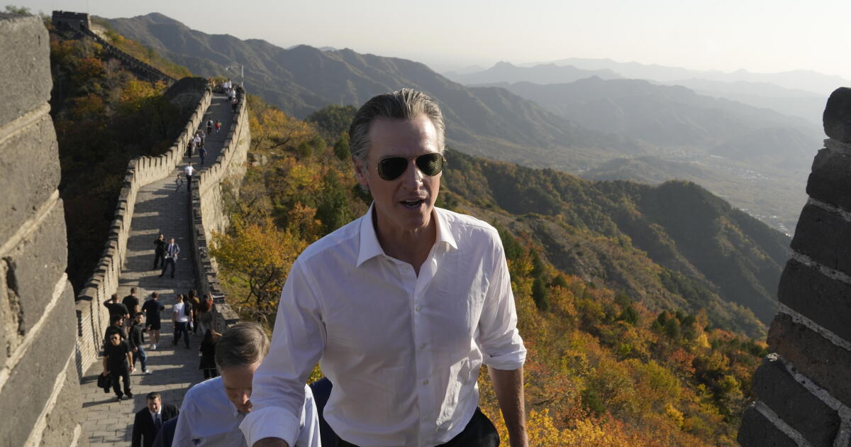 Newsom brushes aside escalating DOJ probe into travel as retribution