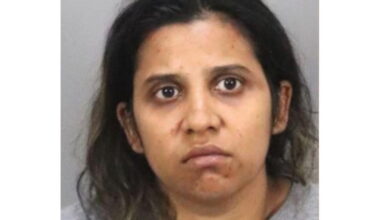 Blood-stained California woman stabbed one victim, drove over another in double killing, police say