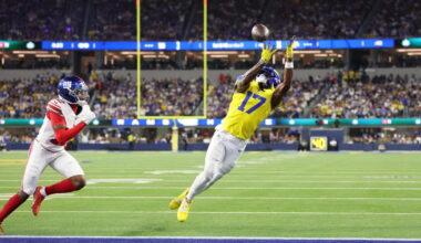 Matthew Stafford and Davante Adams shine as Rams beat Giants