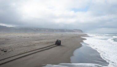 A disappearing California beach and the fight over driving on the sand