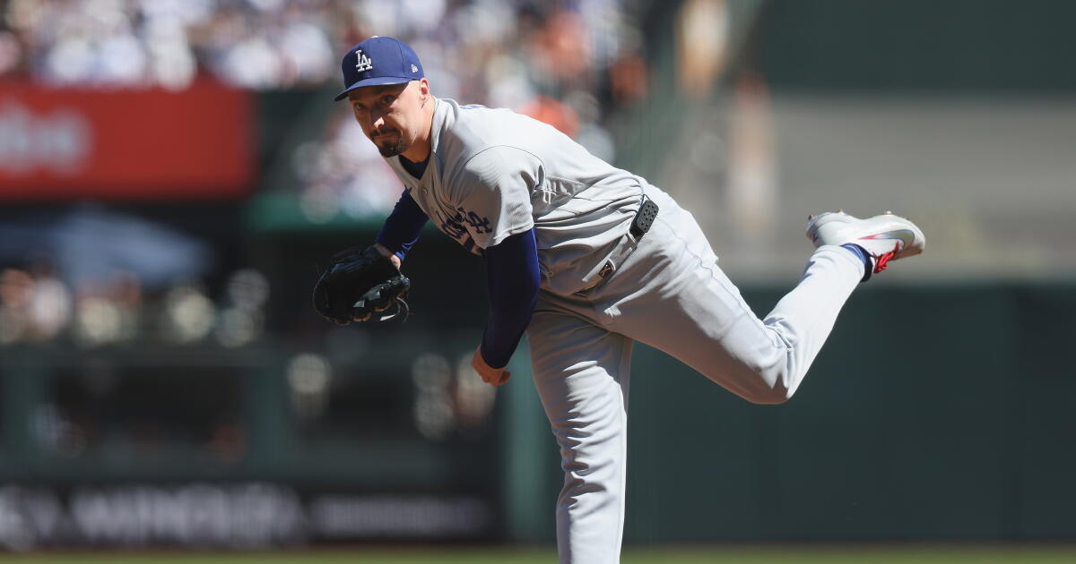 Blake Snell passes his checkup as Dodgers earn win No. 99