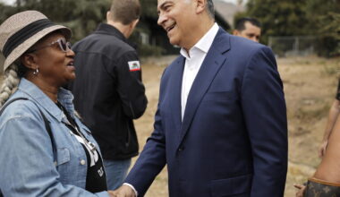 California governor race: Becerra meets fire victims, Hilton talks costs