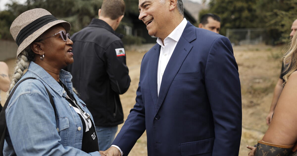 California governor race: Becerra meets fire victims, Hilton talks costs