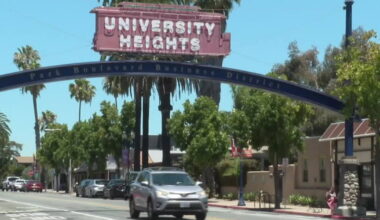 University Heights sign lights are back on after months of outages
