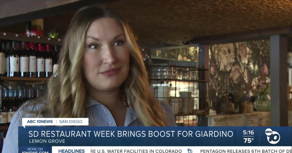 San Diego Restaurant Week brings boost to Lemon Grove’s Giardino