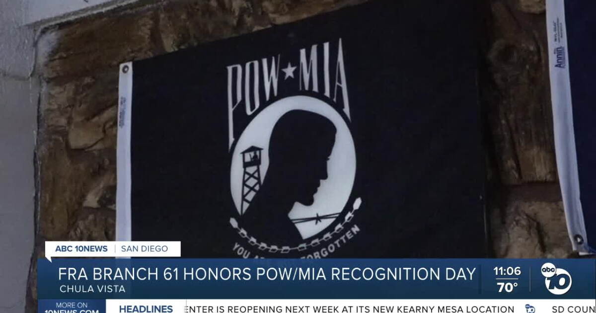 Fleet Reserve Association Branch 61 marks POW/MIA Recognition Day with ceremony