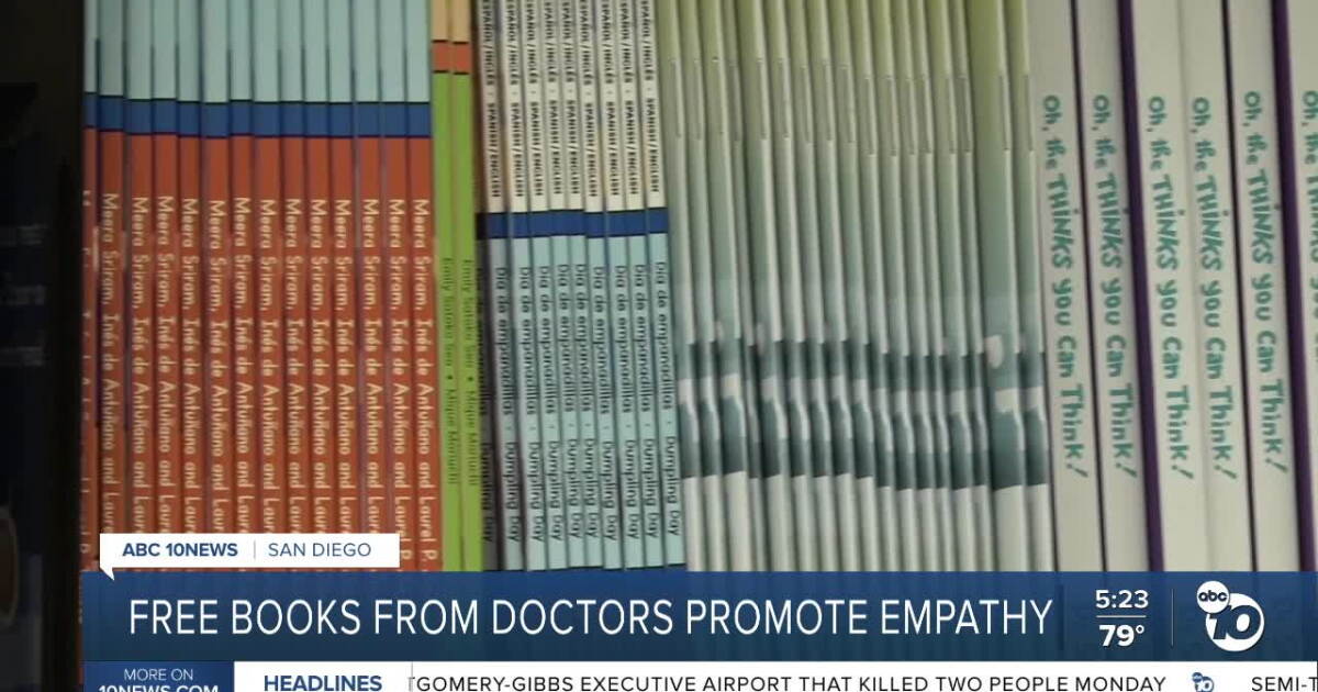 San Diego pediatricians use free books to build empathy and literacy