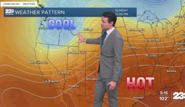 Still warm Friday, much cooler this weekend