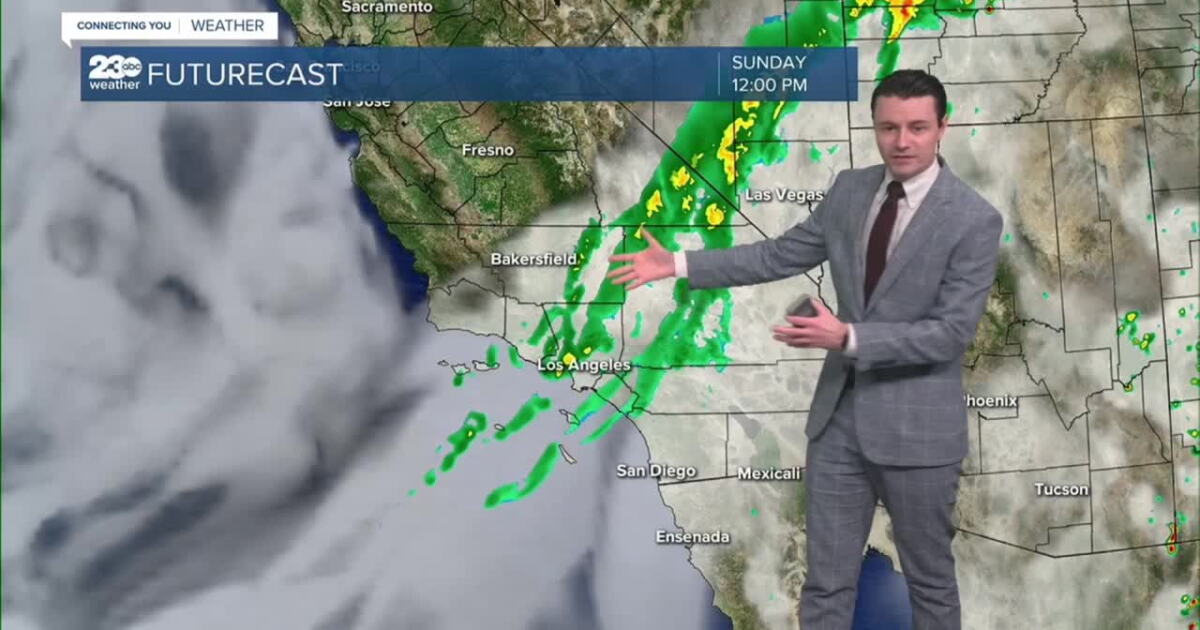 Tracking tropical moisture into the weekend
