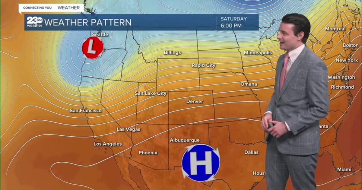 Hot to end the week, cooler by the weekend