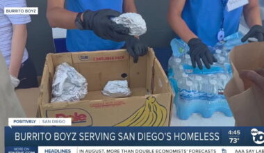 Nonprofit served more than 280,000 burritos to people experiencing homelessness