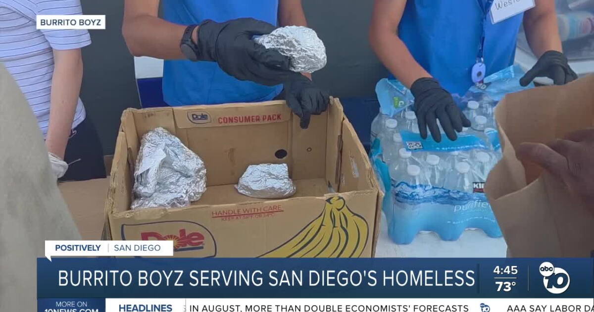 Nonprofit served more than 280,000 burritos to people experiencing homelessness