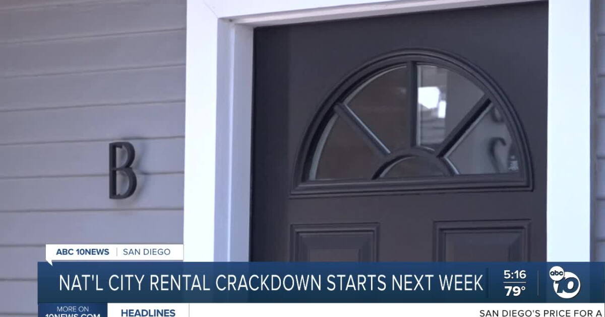 National City's new short-term rental law takes effect next week
