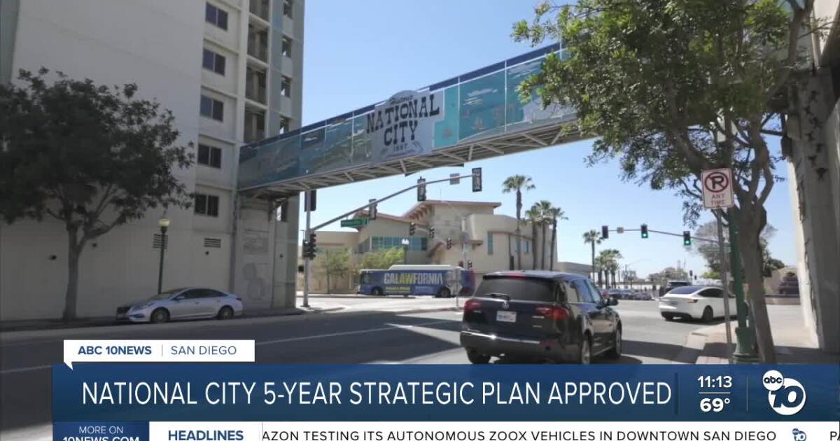 National City Council unanimously approves 5-year strategic plan