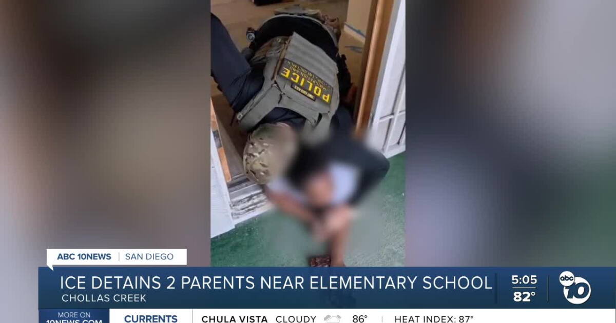 ICE arrests parents of 2 children near John Marshall Elementary in Chollas Creek